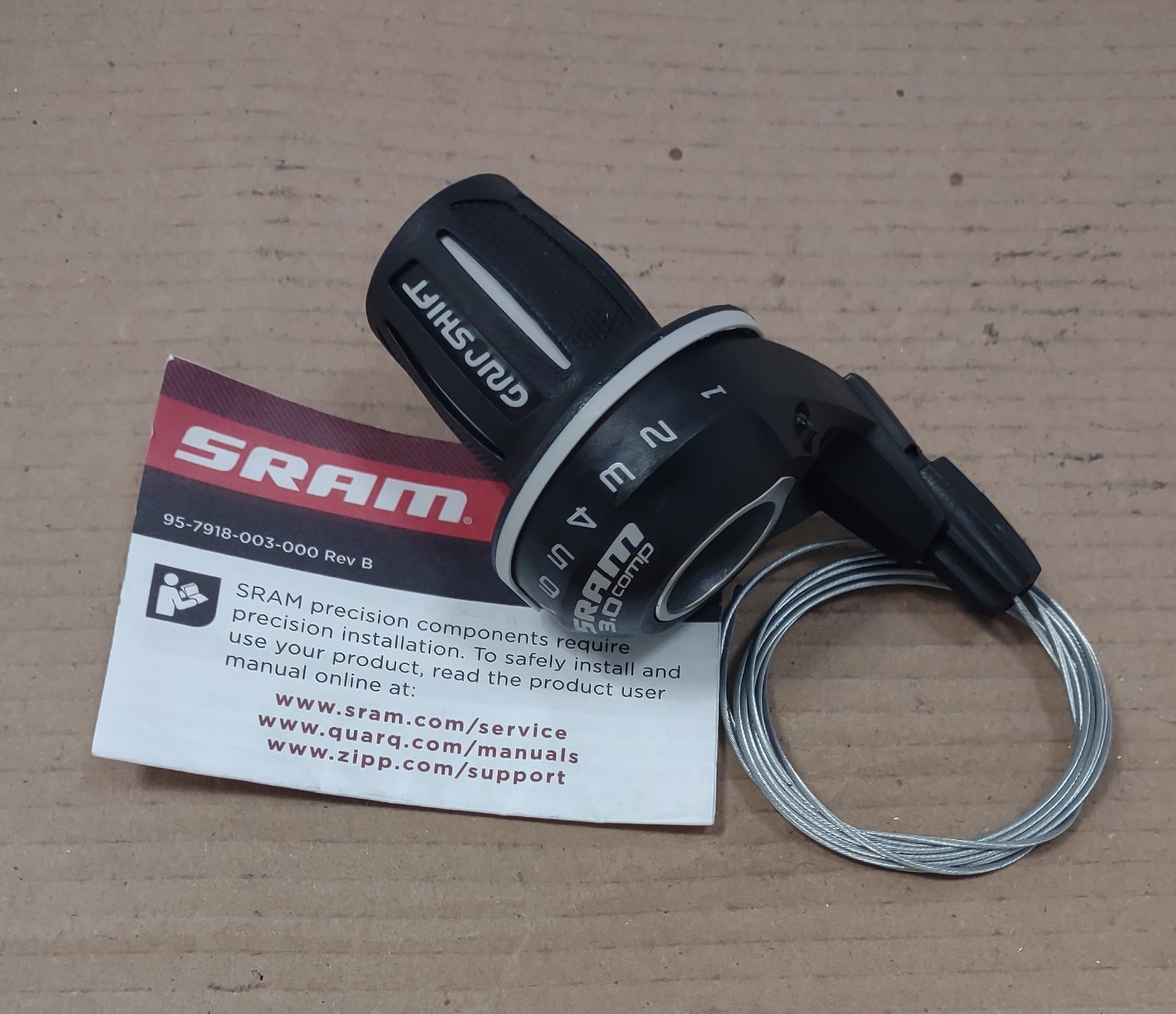 Bike Sram Shifter 3.0 Comp 7 Speed Rear With Cable