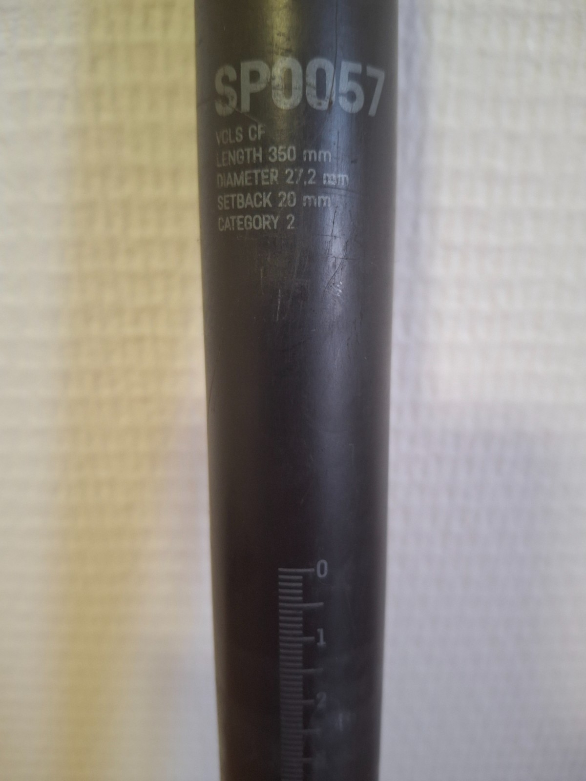 Canyon SP0057 VCLS CF lenght 350mm, Diameter 27.2mm, Setback 20mm, Category 2