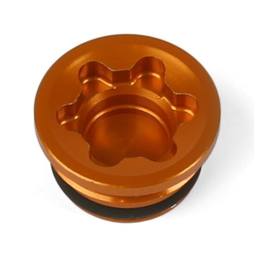 Hope RX4 / RX4+ Small Bore Cap For Mineral Oil Brake Orange HBSP368C – Brand New