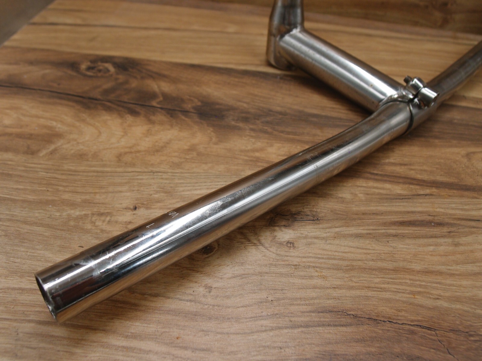 1990’s flat handlebar WH steel +steel CRMO quill stem 25.4 mm