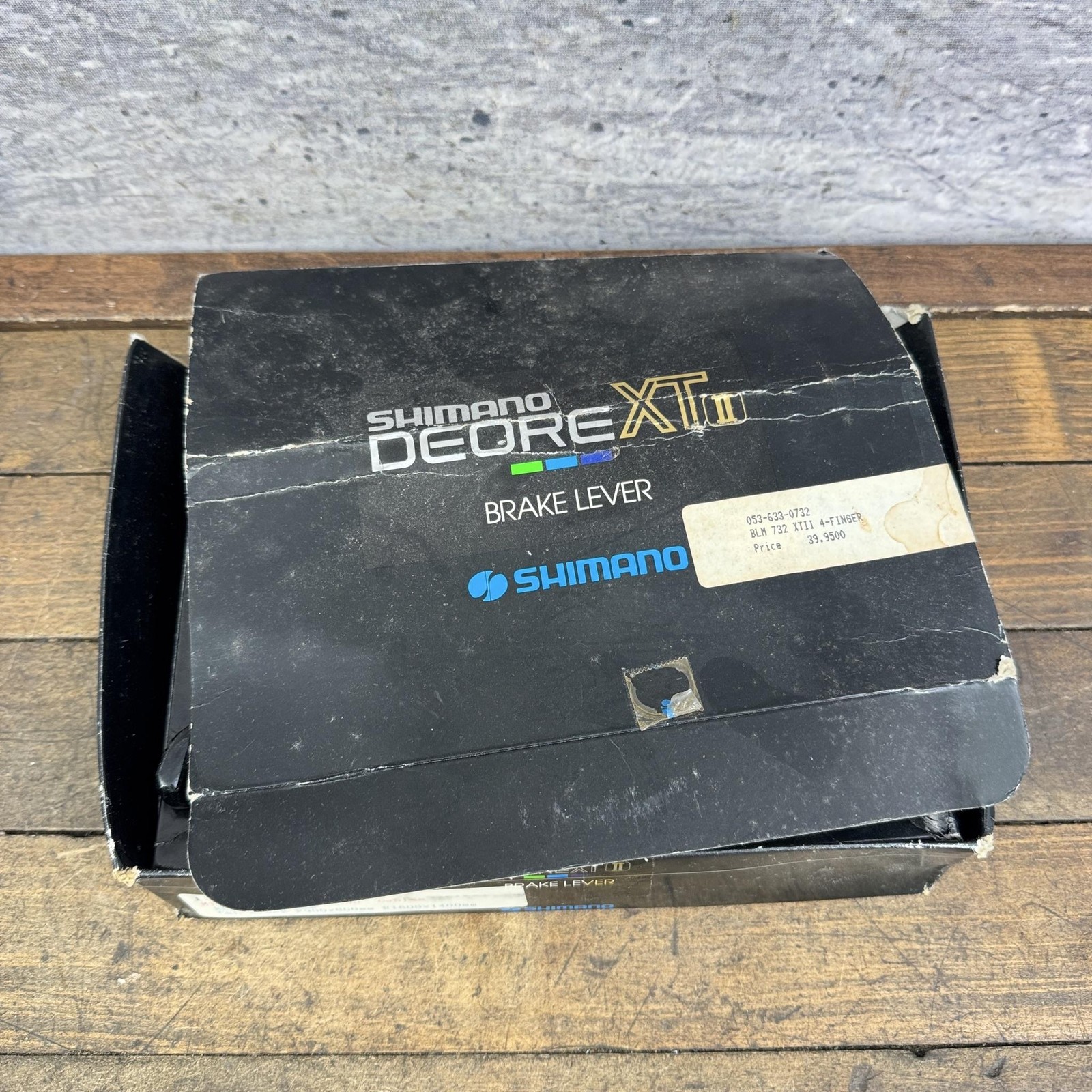 Vintage Shimano Deore XT BL-M732 Brake Lever Set NOS 90s MTB Cables 22.2mm Japan