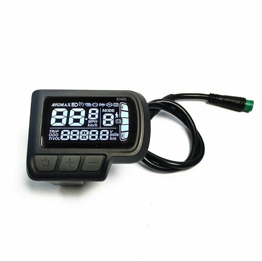 Ebike Controller LCD Display Kit 36V 48V 52V 1500W Mode Sinewave Support 3-mode