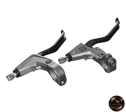 SHIMANO BL-T4000 Left and Right Set with Brake Cables Silver (BL-T4000SET)