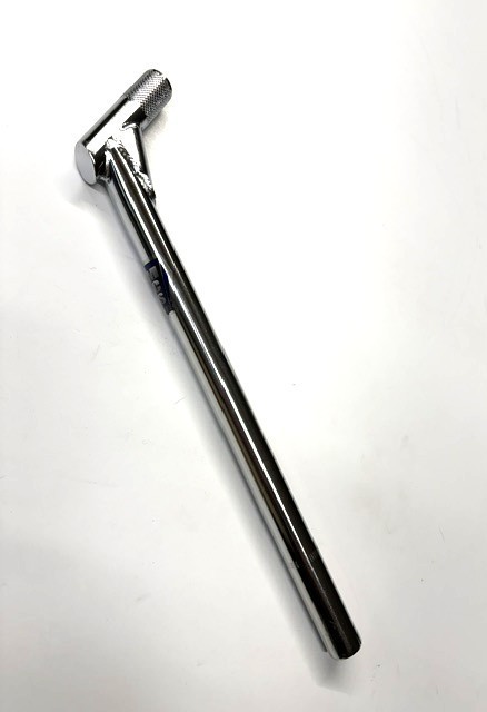 MCS BMX Racing Way Back Seatpost Cro Mo 25.4mm / 1 inch Chrome
