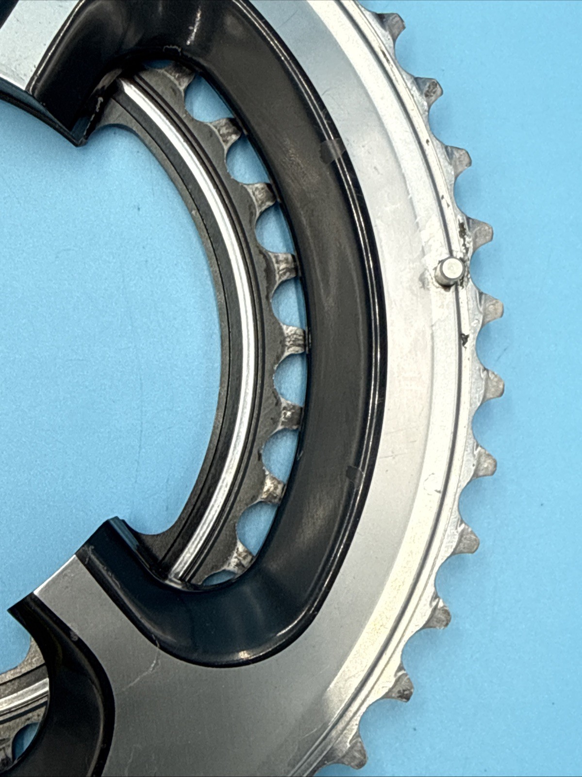 Shimano DURA-ACE FC-9000 2×11-speed 50/34t Crank Chainrings GOOD USED!