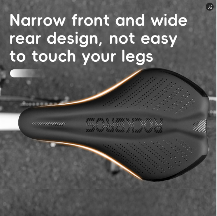 ROCKBROS Bicycle Saddle Road Bike MTB Cycling Seat Saddle Cushion Shorkproof