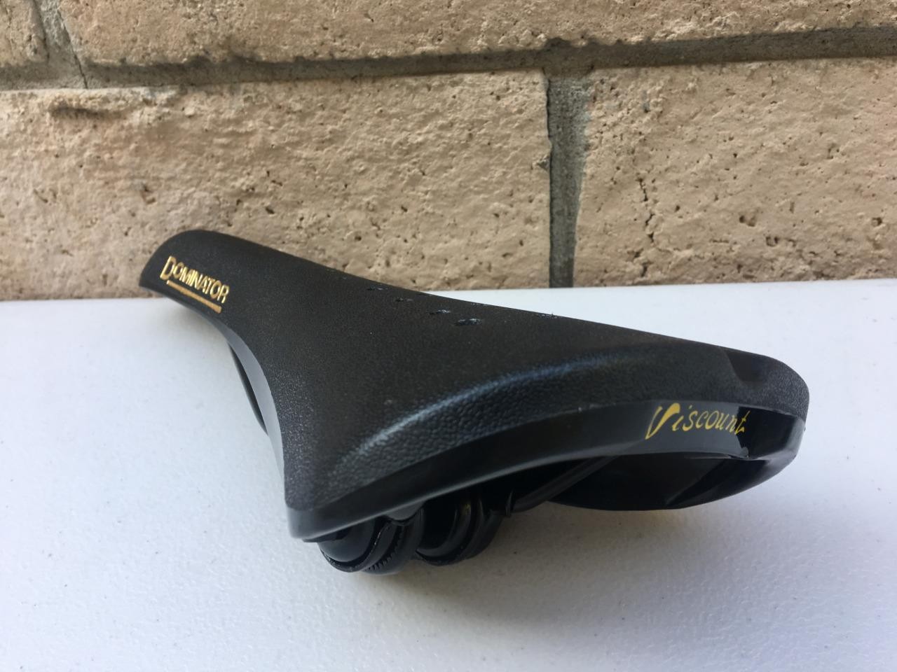 New «Old School Bmx» Hard Shell Black Seat for GT DYNO Viscount Dominator Saddle