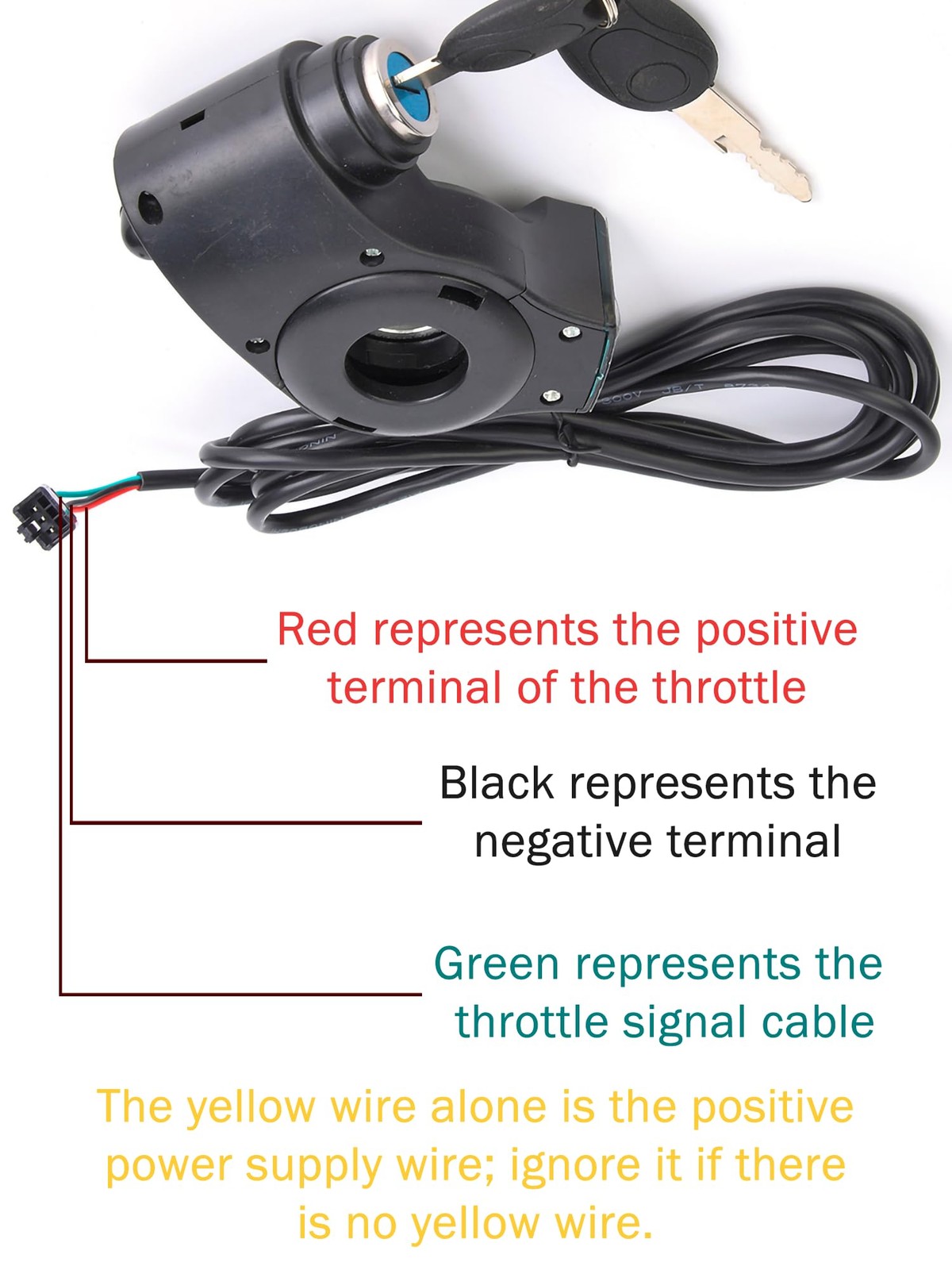 EBike Throttle Control Switch, Speed Switch Lock with LCD Display, Accelerato…
