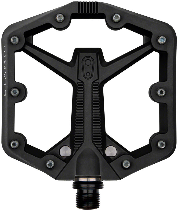 Crankbrothers Stamp 1 Gen 2 Pedals – Platform, Composite, 9/16″, Black, Small