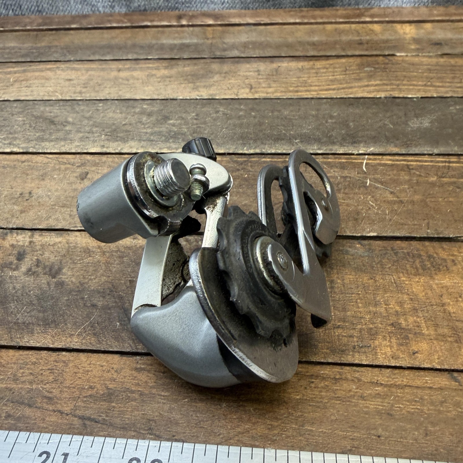 Vintage Shimano Sport LX RD-A452 Rear Derailleur Long Cage White Japan 275g