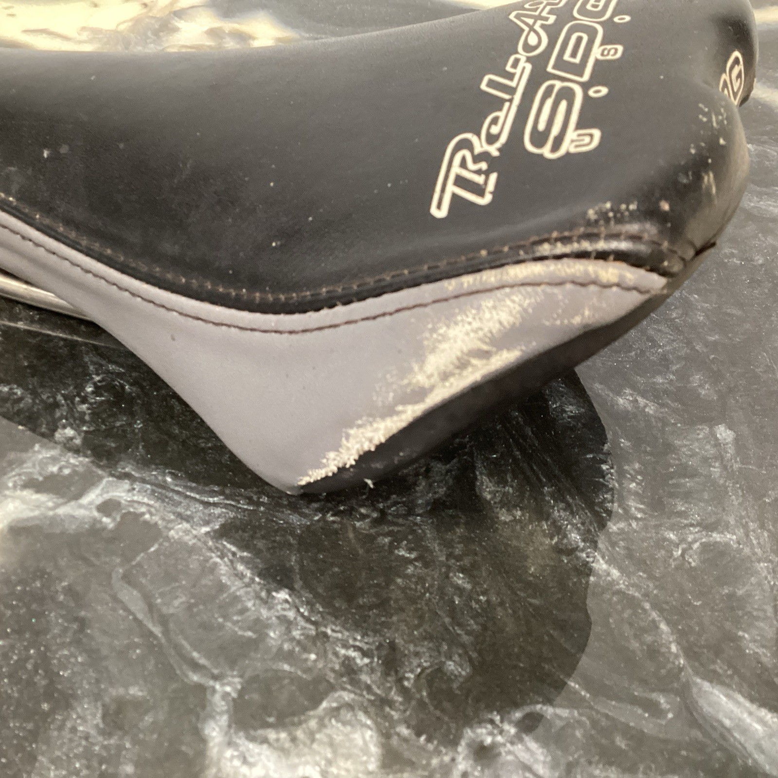 SDG Bel-Air Bicycle Saddle Seat Black Grey 130mm 260mm 280g 90’s MTB