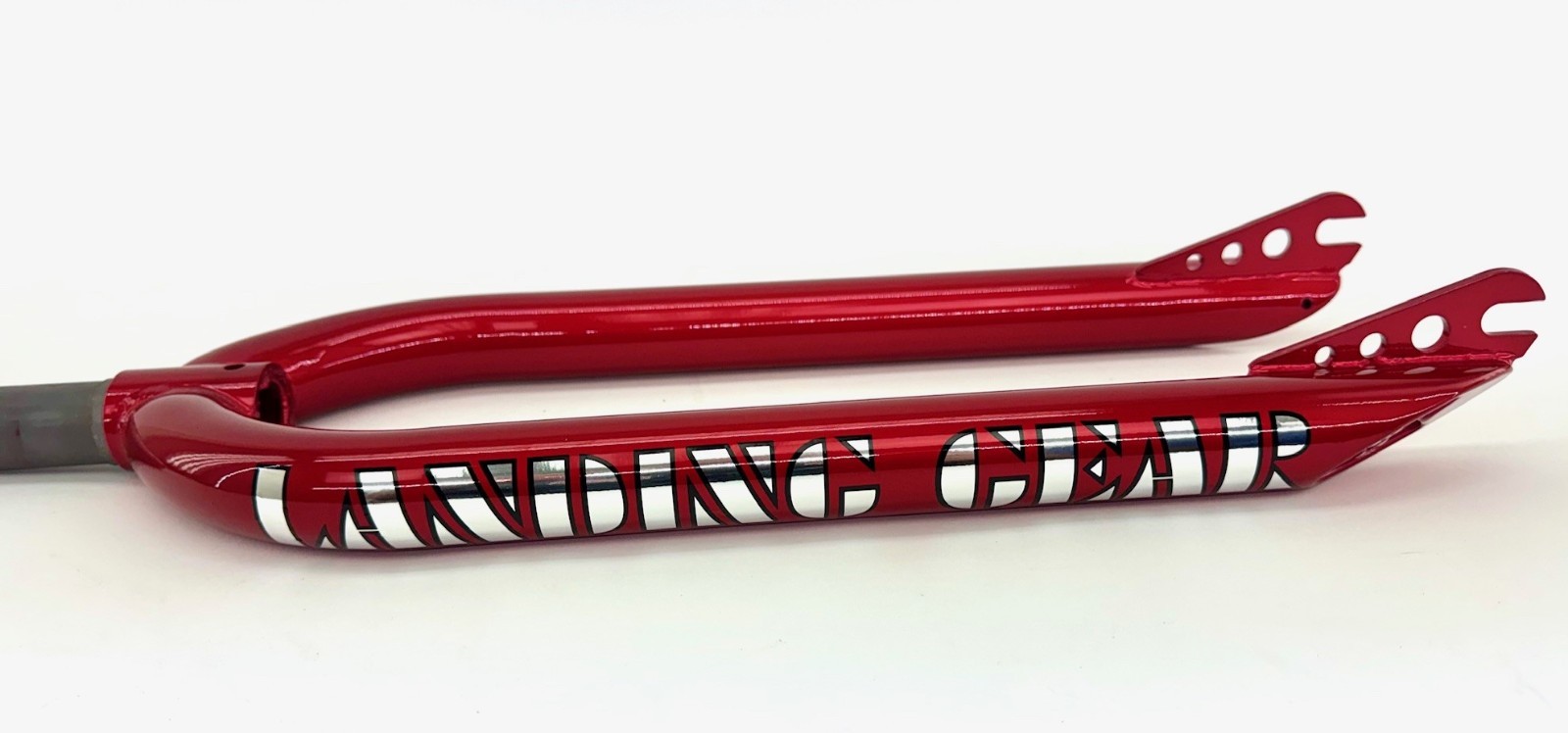 SE Racing BMX 29″ LANDING GEAR FORK for 1-1/8″ Threadless RED ANO Cr-Mo NEW