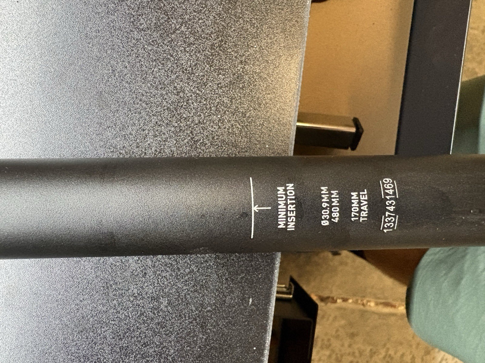 Rockshox Reverb AXS 30.9 x 480 x 170mm Dropper Seatpost – Black
