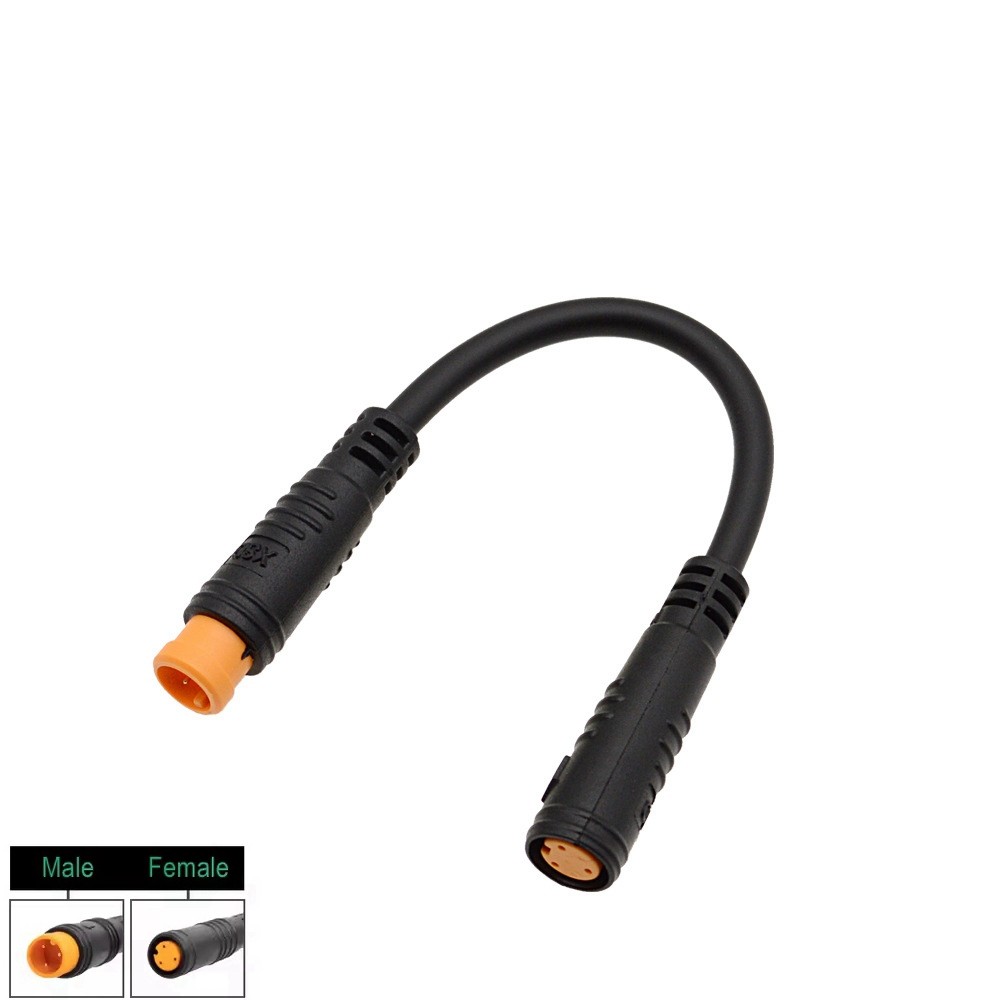 3 Pin E-bike Extension Cable Female to Male SUK