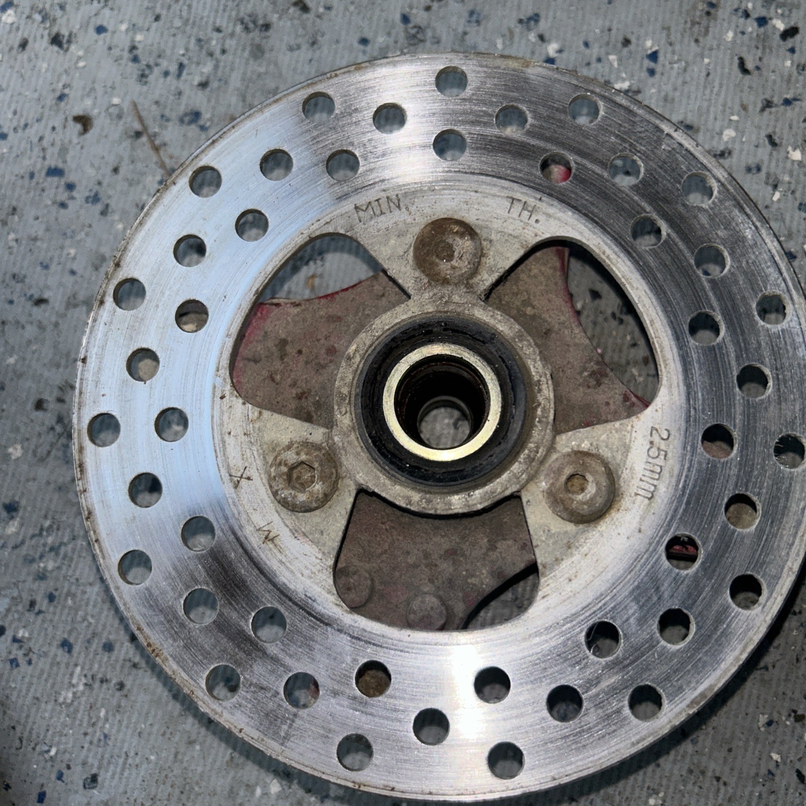 Honda TRX400ex front hub and brake, Left or Right 99-04 3379