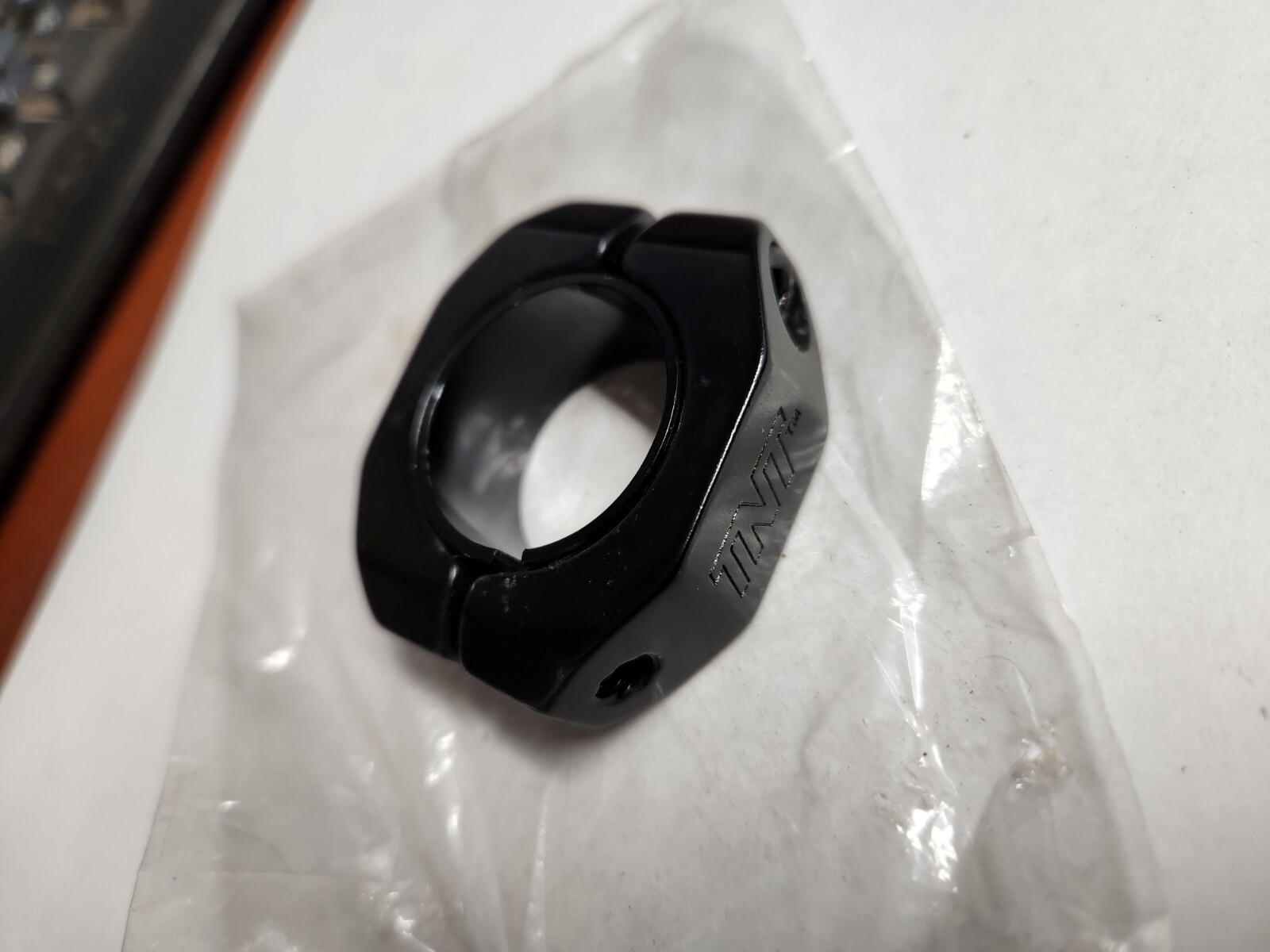 NOS TNT Stamped Seat Post Clamp 1 1/8″ – 1 1/4″ Old School BMX 28.6 31.8 Black
