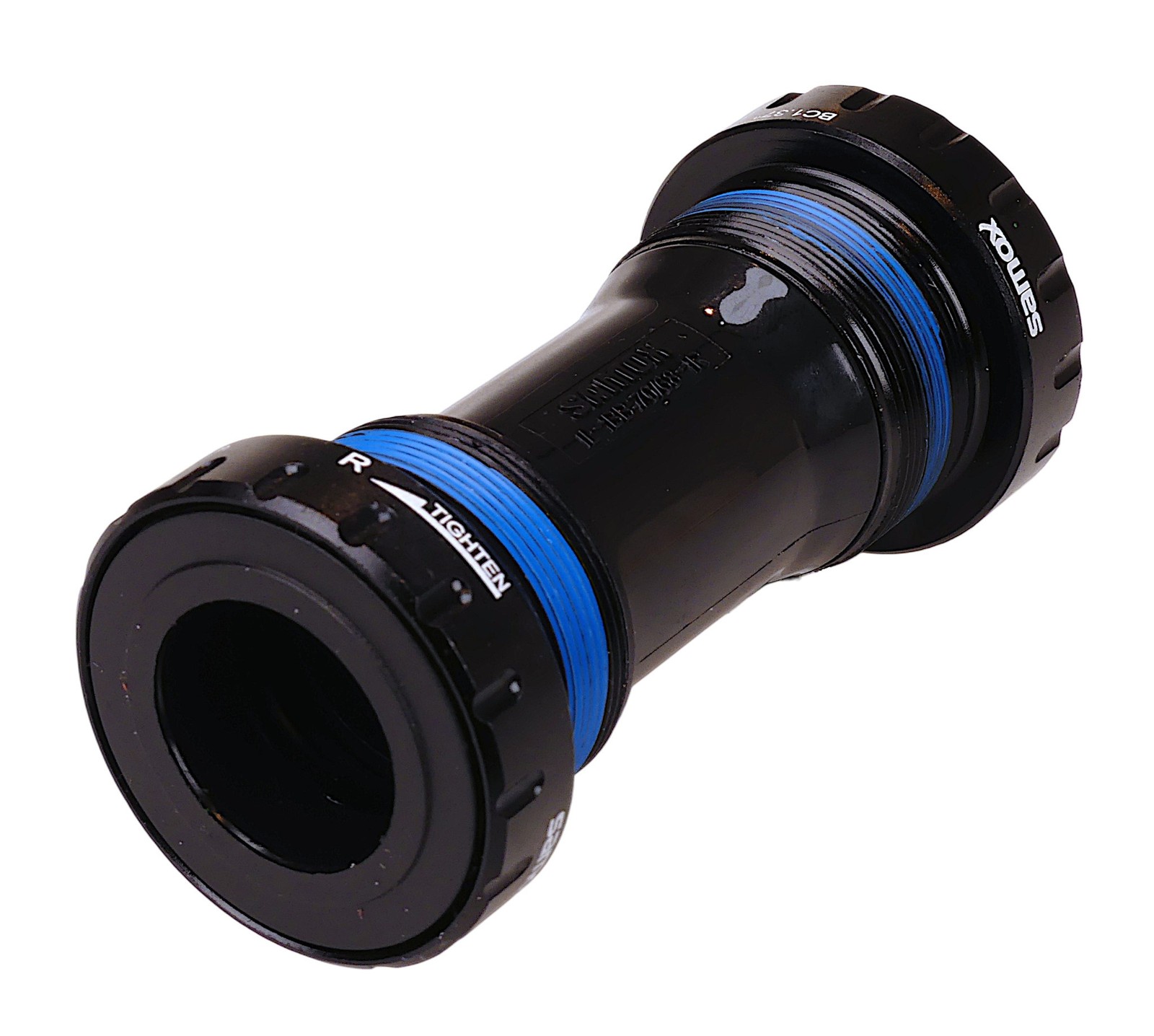 Samox Euro Outboard BSA bottom bracket for 24mm spindle, 68/73mm shell BLACK