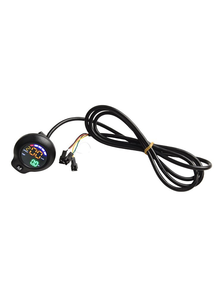 ABS Material Electric Scooter Speedometer with LCD Display and Mileage Tracking