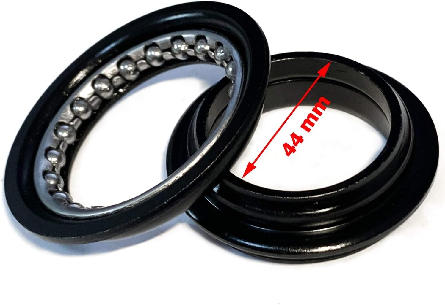High-Quality 1-1/8′ BMX Headset Bearings – Durable and Lightweight 44mm Cap