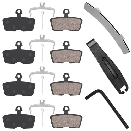 4-Piston MTB Bike Brake Pads Compatible with SRAM Code,Code R,Code RSC and