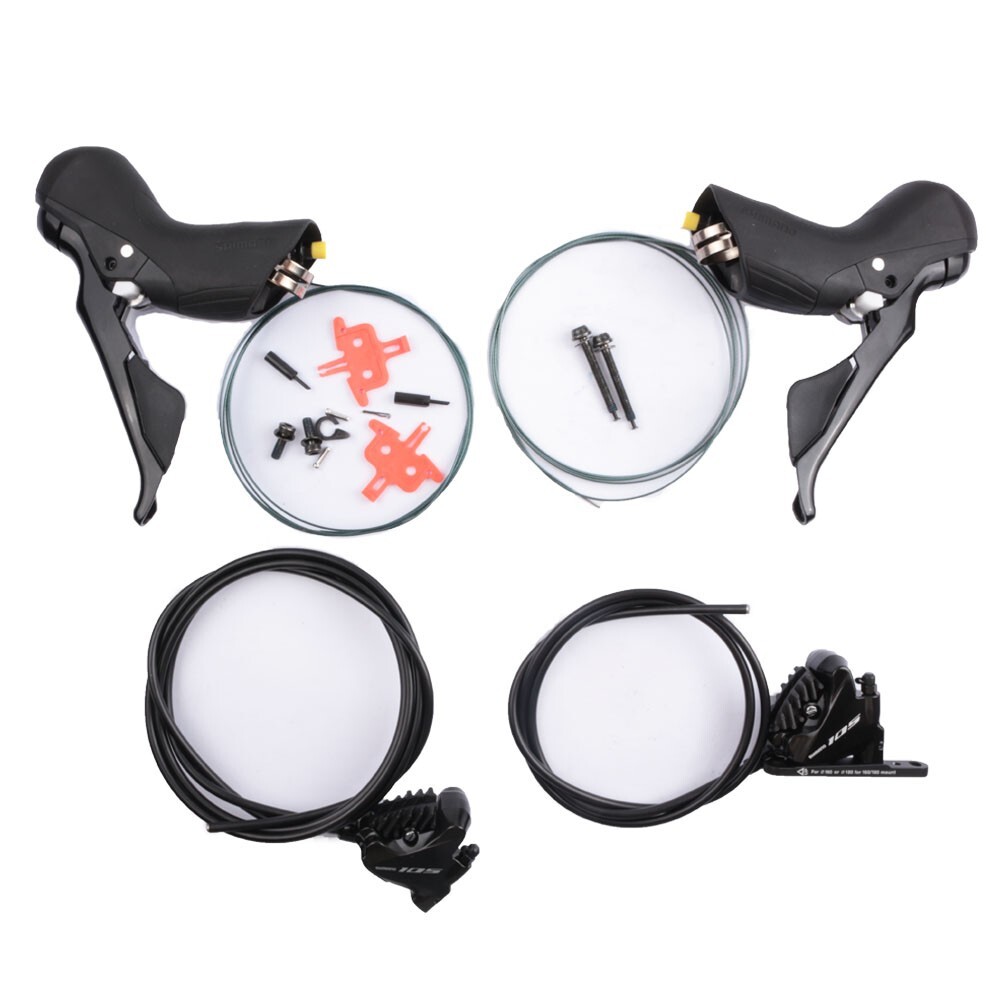New Shimano 105 R7000/R7020 Groupset 2×11-Speed Hydraulic Disc Brakes Plat Mount
