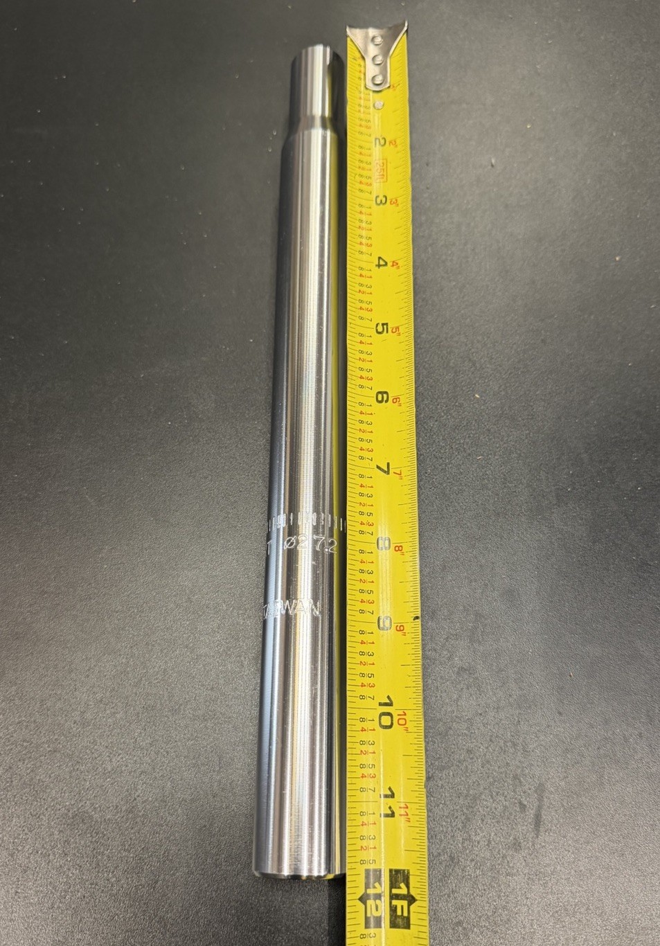 Bicycle/Bmx Chrome&Silver Alloy Seat Post 27.2mm
