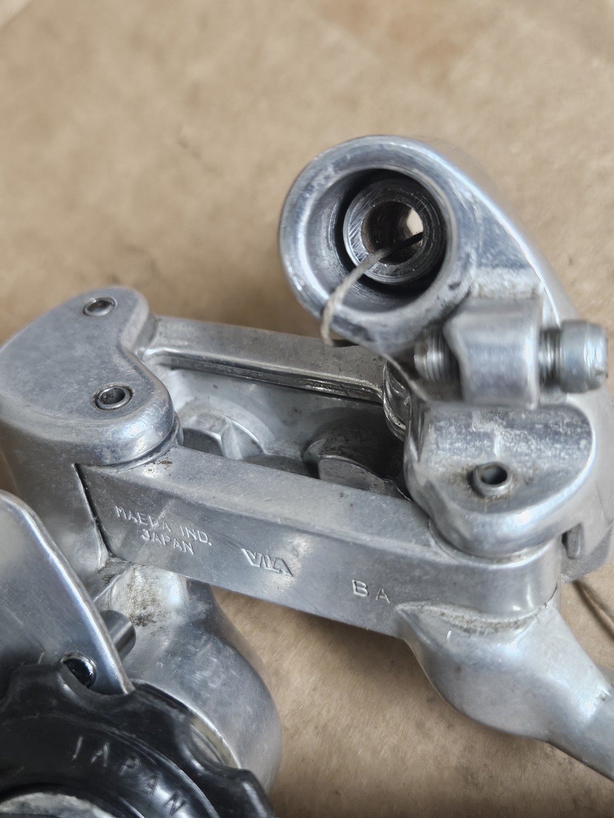 1985 Suntour XC RD-6300 Rear Derailleur Long Cage, Maeda, ATB MTB Touring, Japan