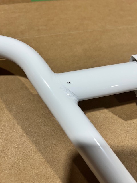 TNT BICYCLES – 10″ RETRO HANDLEBAR (WHITE) – B-STOCK (DISCOUNTED)