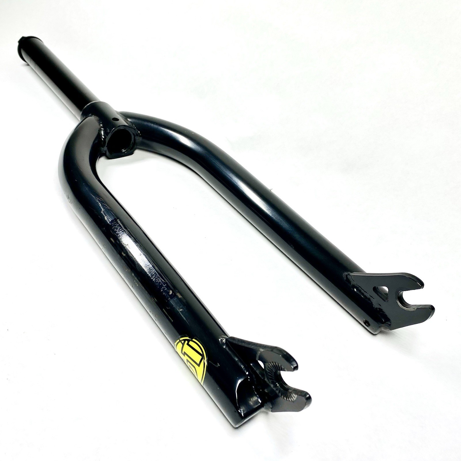 GT Bikes BMX Fork 20″ Freestyle Black 1-1/8″ Threadless 3/8″ Dropouts 7″ Steerer