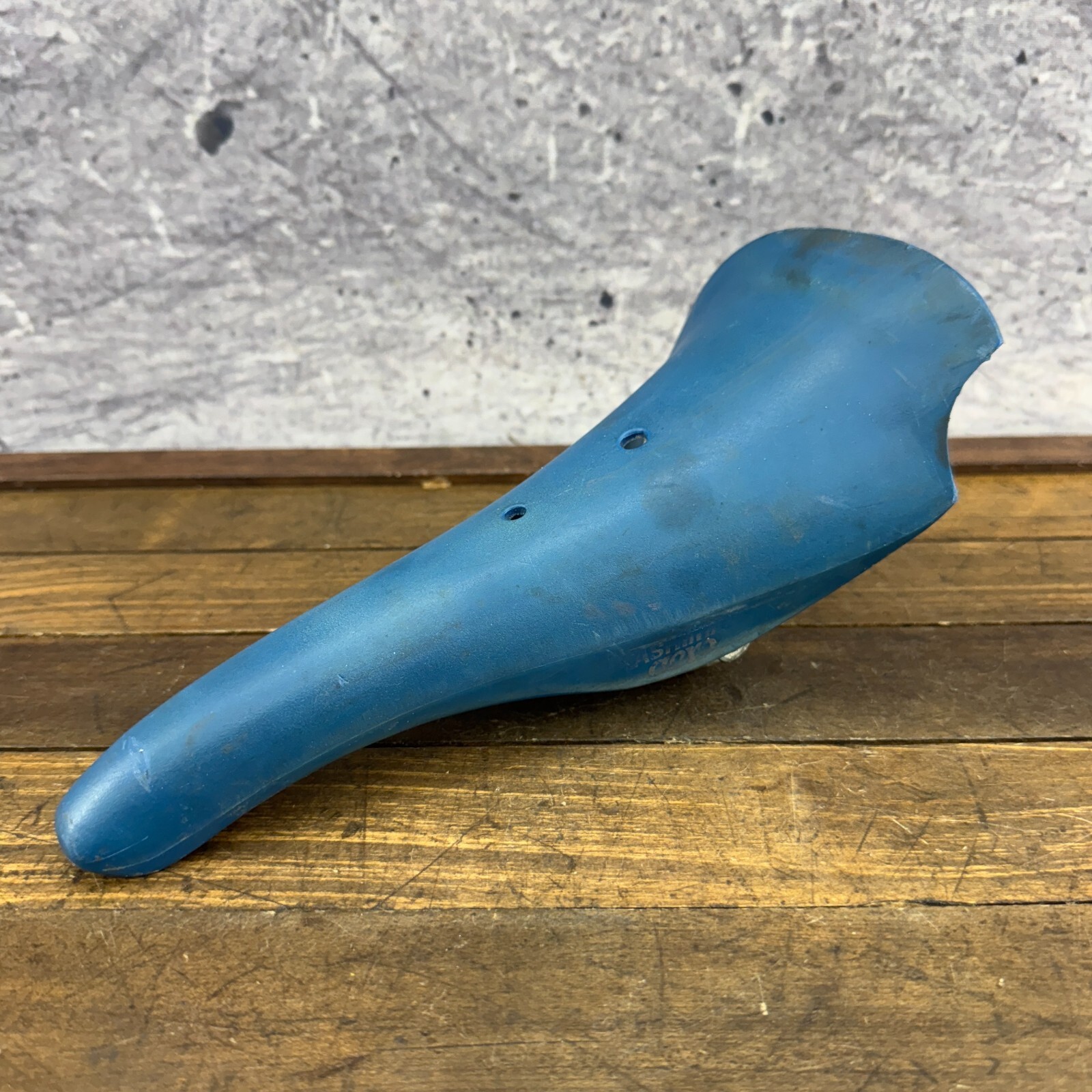 Kashimax Aero BMX Seat NJS Stamp Track Keirin Old School BMX 80s Japan CRACK