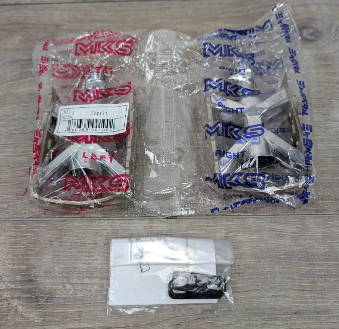 NEW MKS ESPRIT Silver Pedal Flat Platform