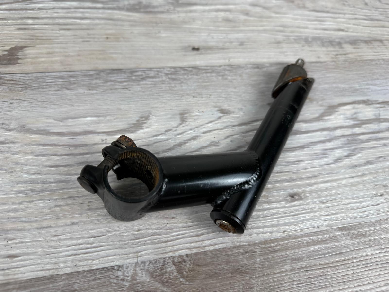 Vintage Road Bike MTB Stem 22.2mm Quill 60mm x 25.4mm Clamp Black