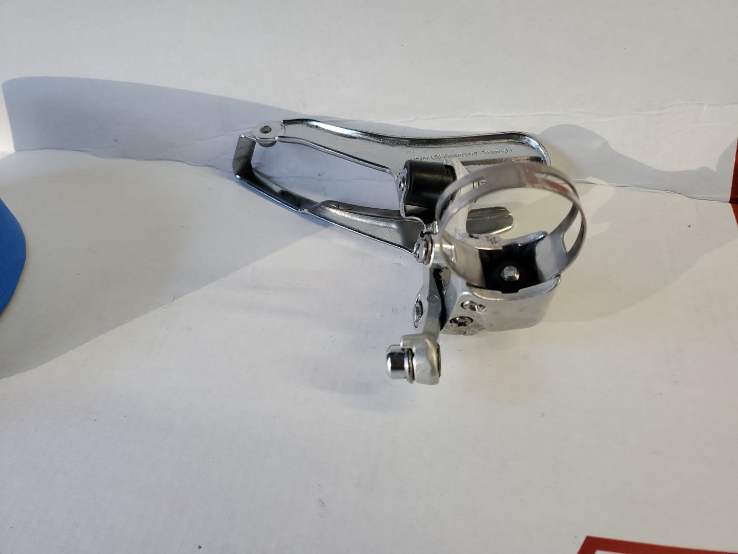 Shimano Deore FD-MT62 Triple Front Derailleur 31.8mm Clamp Bottom Pull 1988