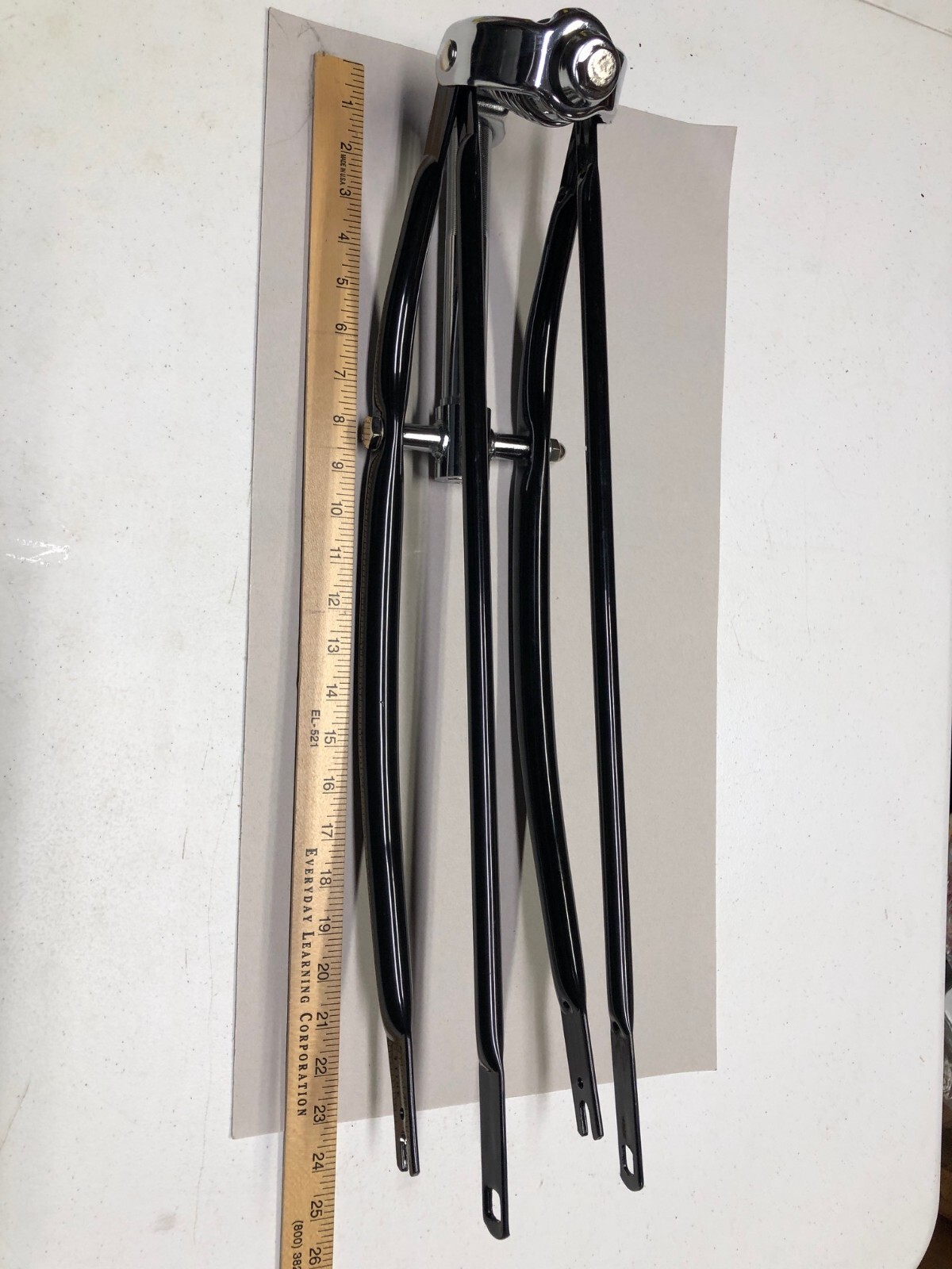 Springer Fork BICYCLE Schwinn BLACK & CHROME EXCELLENT bike fork for 26″ bikes