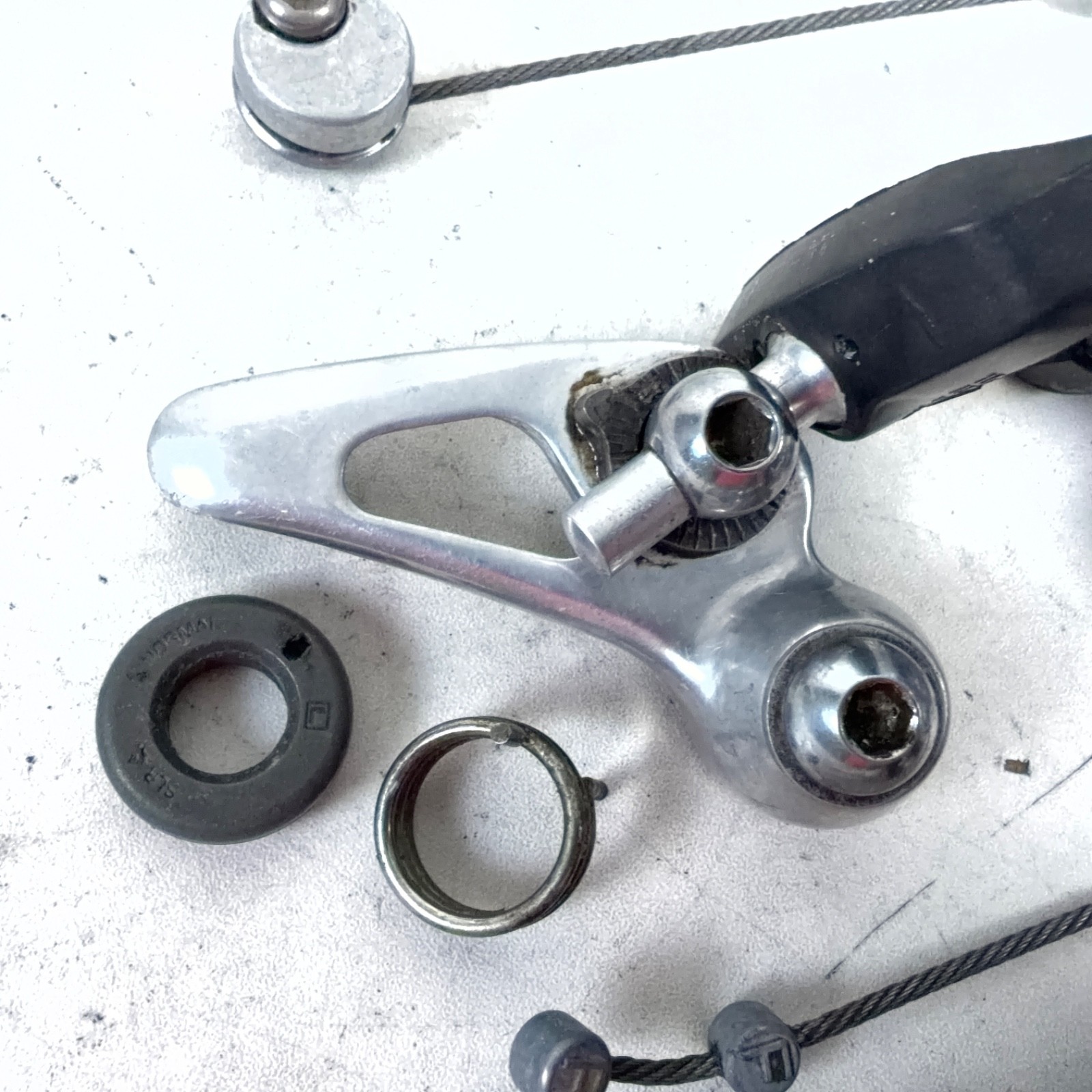Shimano Vintage Deore XT BR-M732 Cantilever Brake Set F/R in Silver