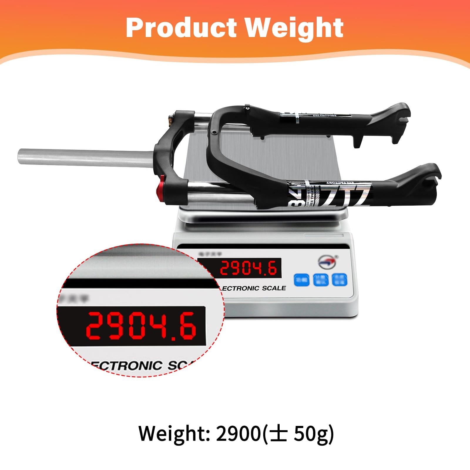 ZTZ 20 * 4.0 inch Fat Tire Oil Spring Suspension Fork – 100mm Travel, 135mm S…