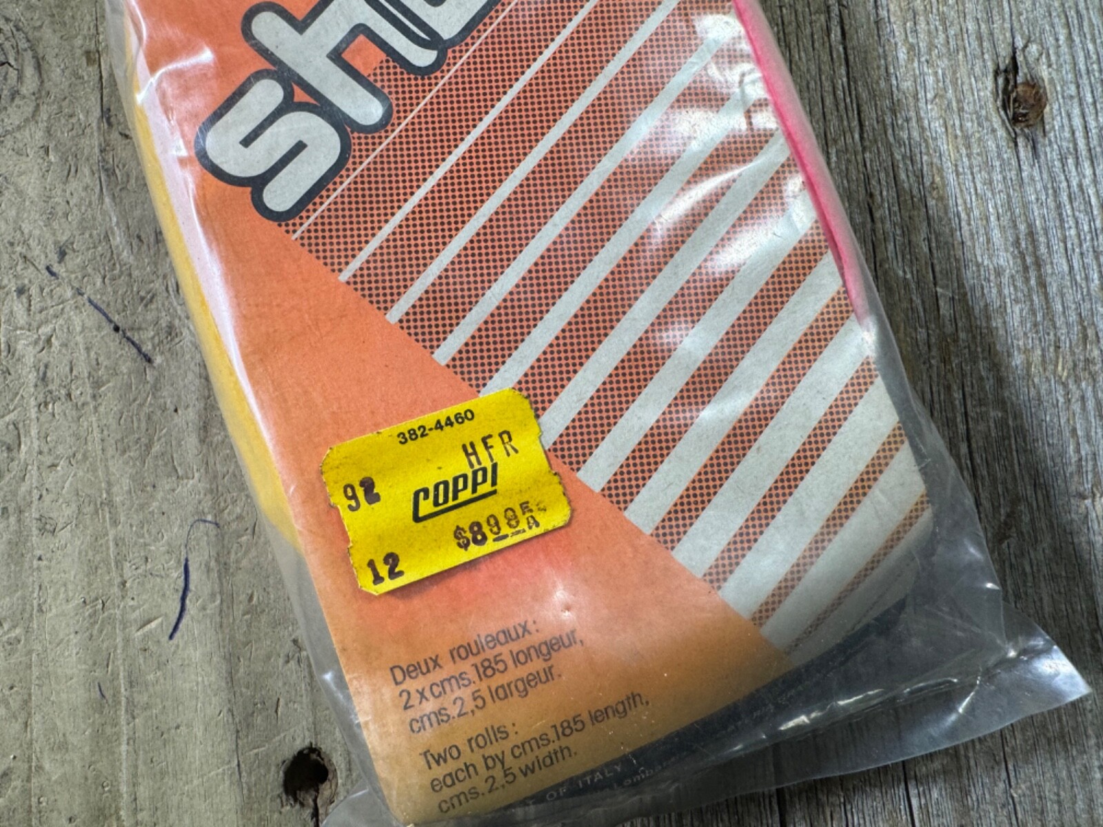 PELTEN Shock Bar Tape Ciclolinea Handlebar Tape Vintage Bike Bicycle NOS Pink