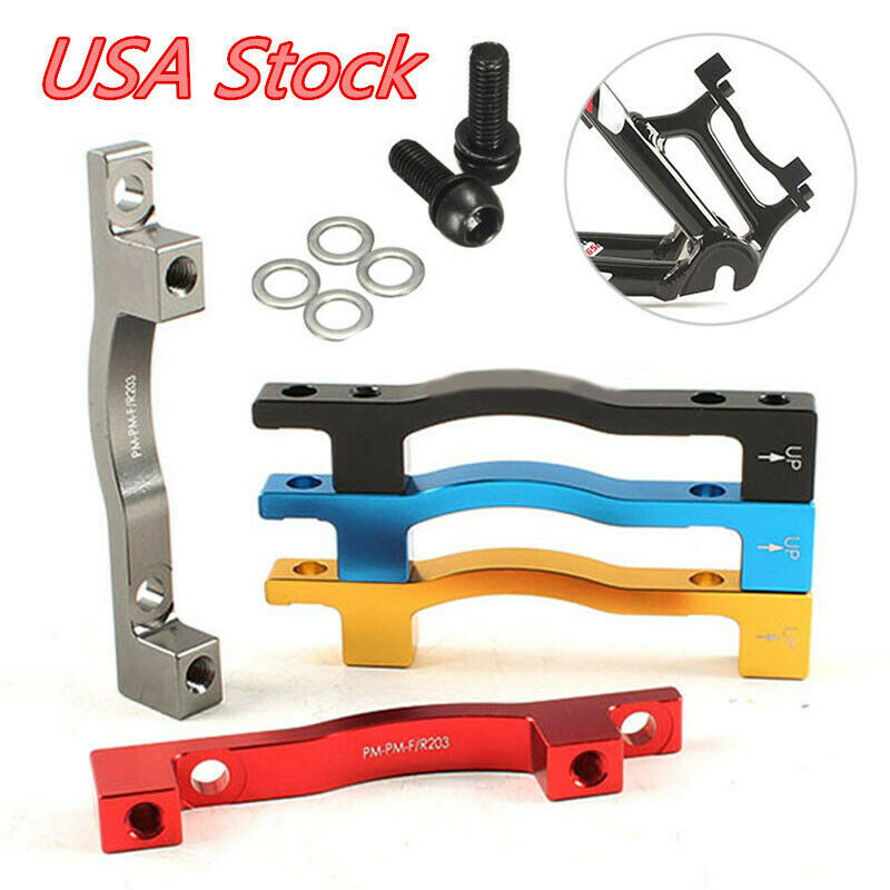 Disc Brake Caliper Mount Adapter Front Rear PM IS 160mm 180mm 203mm Bike Rotor