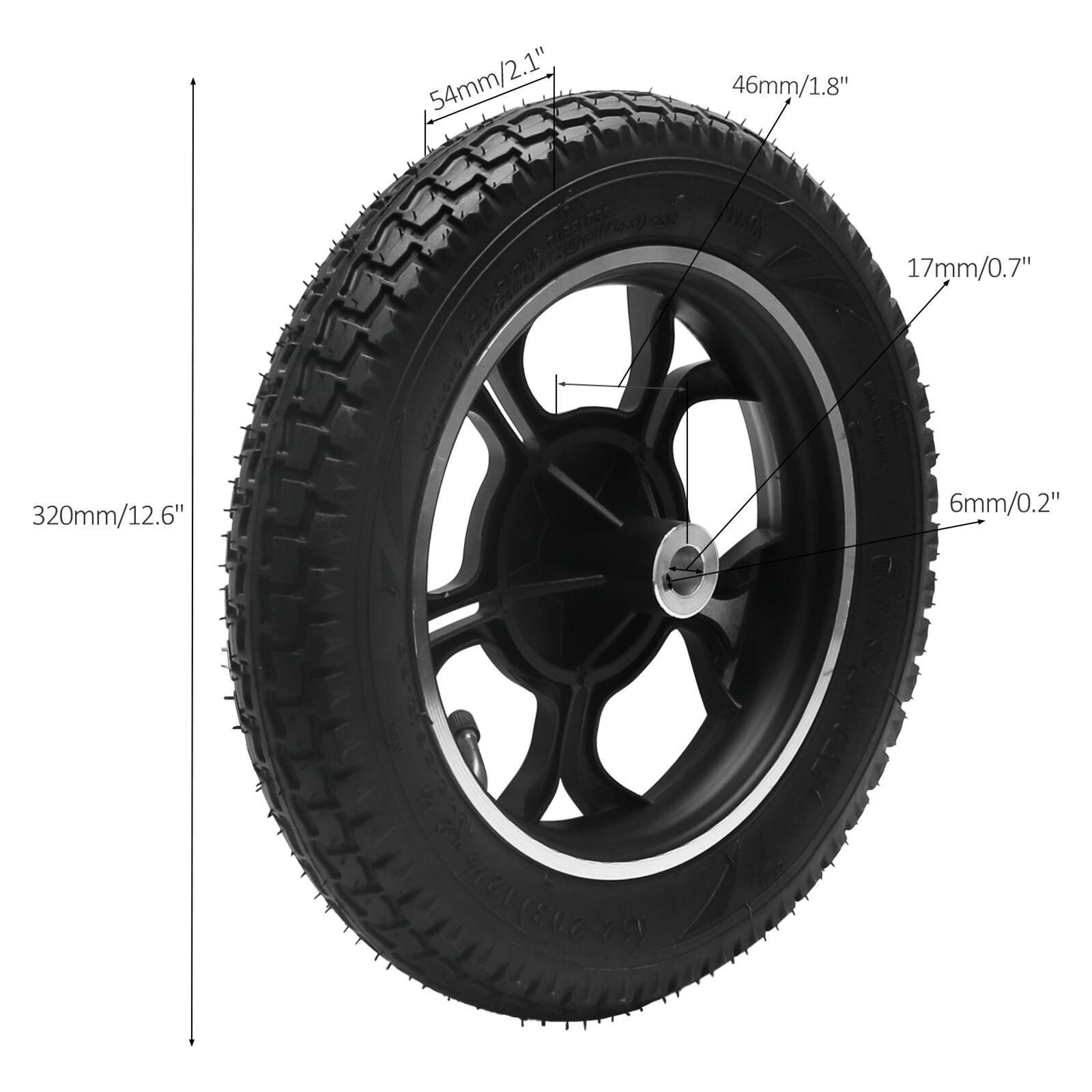 12″ Wheel Tire 24V 250W Brush Gear Drive Wheel Hub Motor 12 1/2×2 1/4 Wheelchair