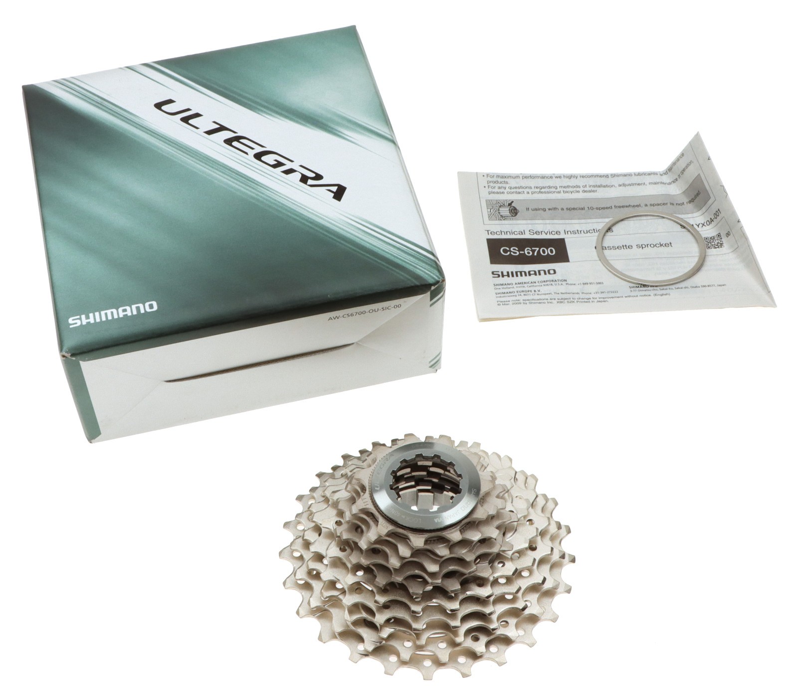 Shimano Ultegra CS-6700 Cassette 11-23T 10 Speed NOS New