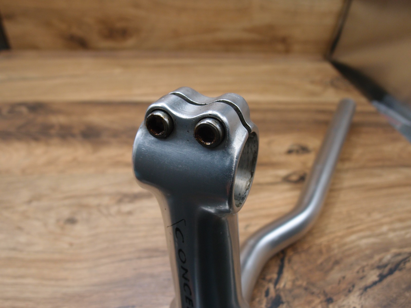 riser handlebar Humpert Race Power Downhill + ahead stem Concept 1 1/8 in