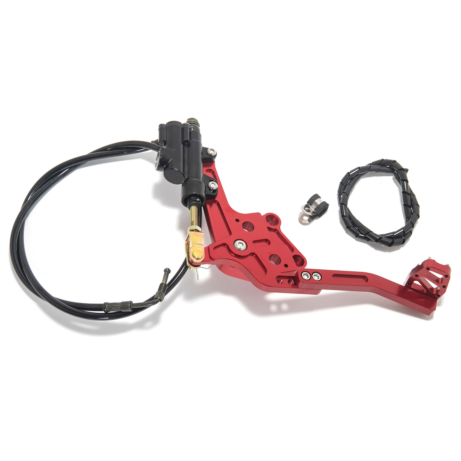TARAZON Red Aluminum Hydraulic Rear Foot Brake For Talaria XXX (X3) 23-NOW EBike