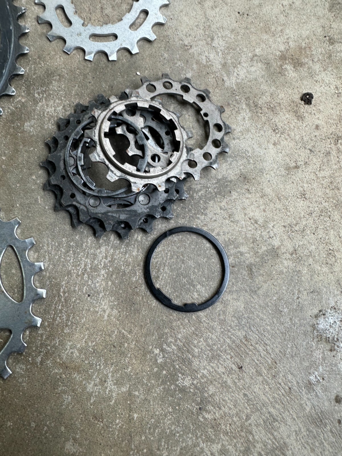 Misc lot of Bike Chainrings Cranksets