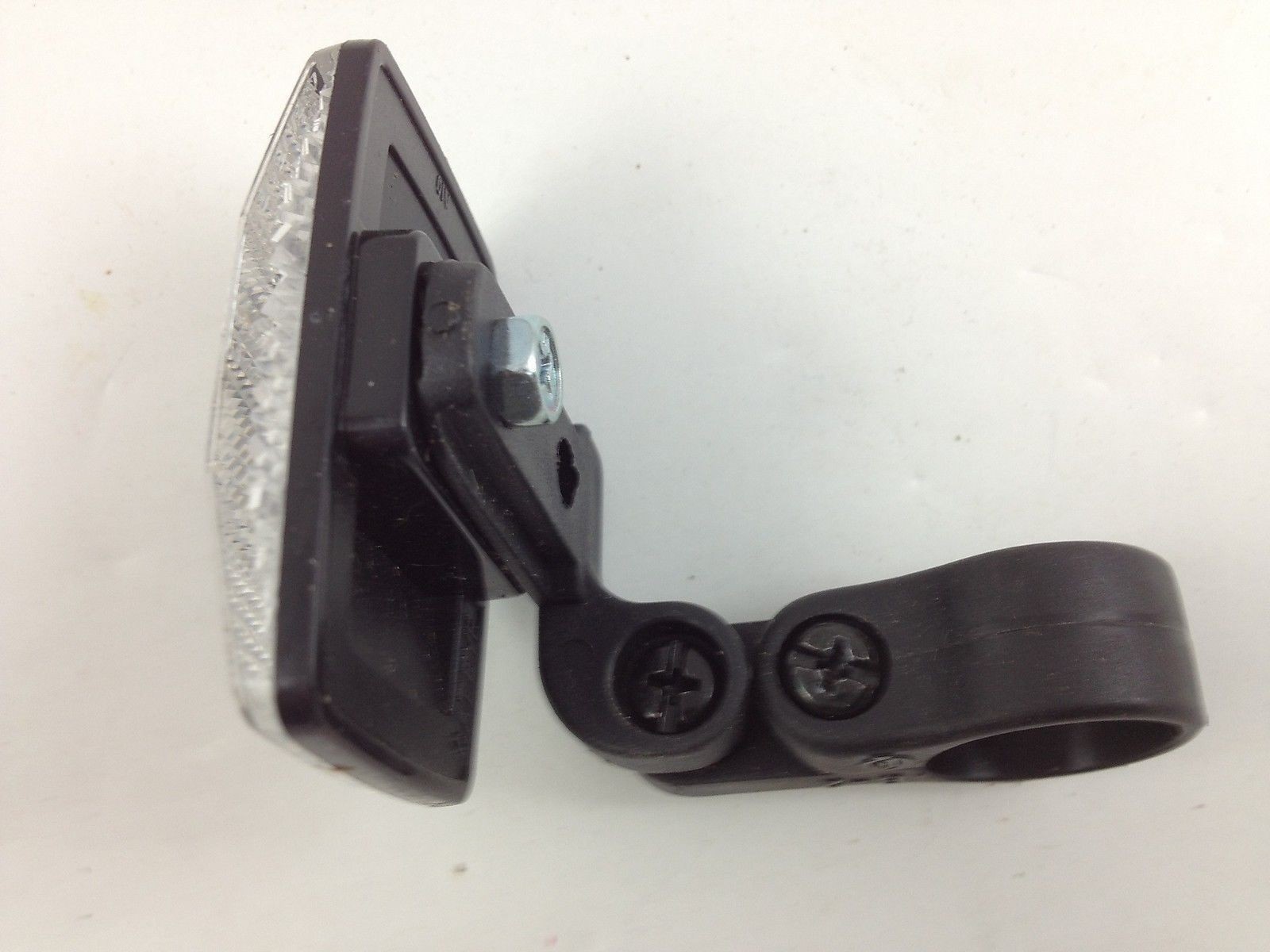 Adjustable Bicycle Reflector ~ Rectangle Silver