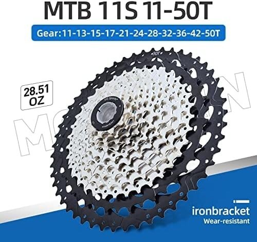 VG Sports 11 Speed Cassette Fit for Mountain Bike /Road Bike Cassette Compatible