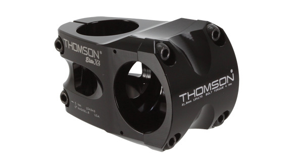 Thomson Elite X4 MTB Bike Bicycle Stem 0 degree 31.8 x 40mm Black