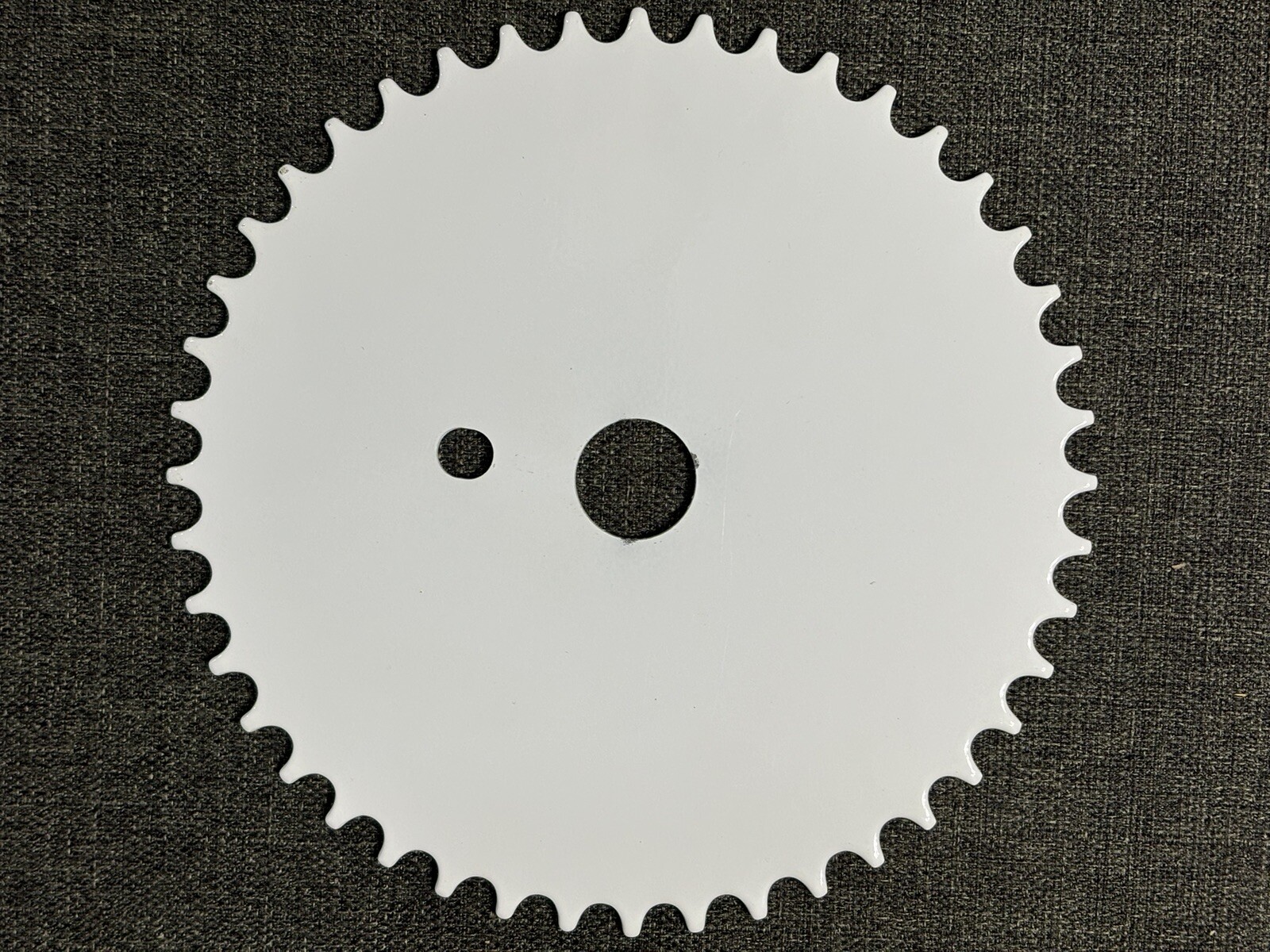 BICYCLE BIKE SPROCKET 44T OLD SCHOOL WHITE BMX
