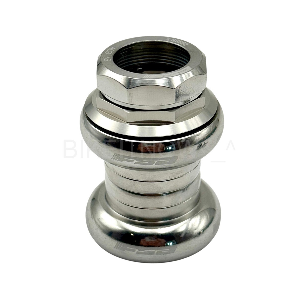 Fsa Duron X 1″ Threaded Headset Sealed Bearings 22.4/26.4mm Silver w/top cap