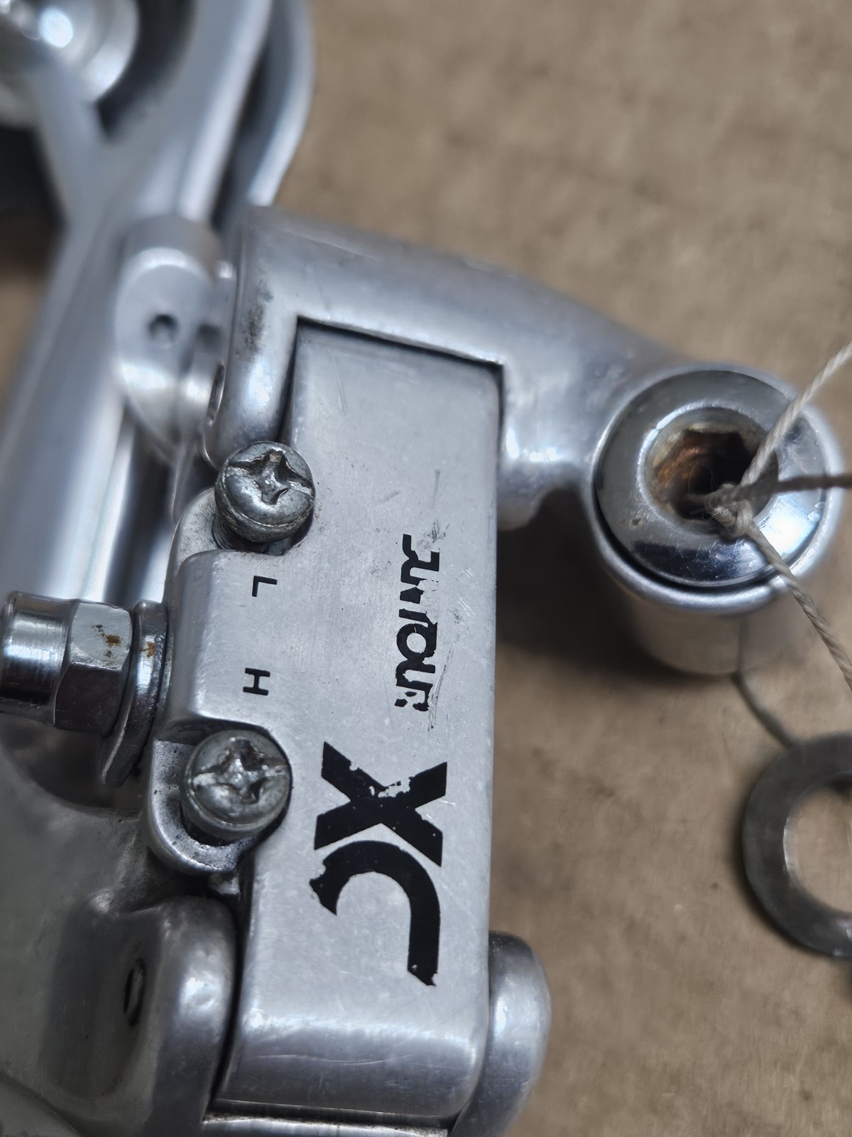 1985 Suntour XC RD-6300 Rear Derailleur Long Cage, Maeda, ATB MTB Touring, Japan