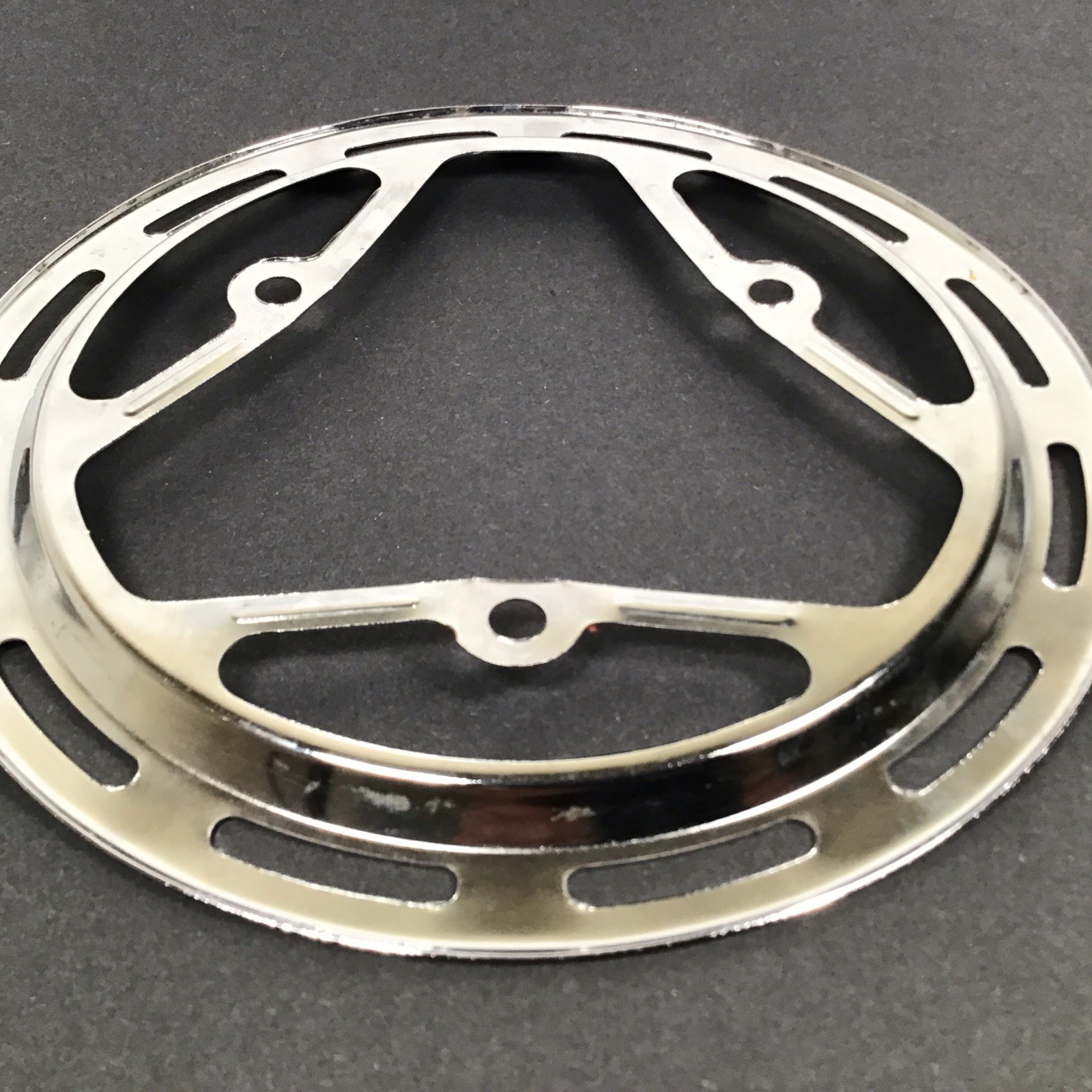 Nervar 3-Bolt Chainring Guard Protector NOS Chromed Steel NOS Vintage Peugeot